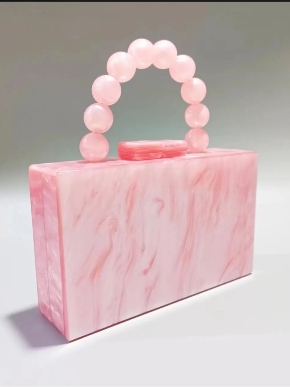 Vintage Style Box Bag Clutch